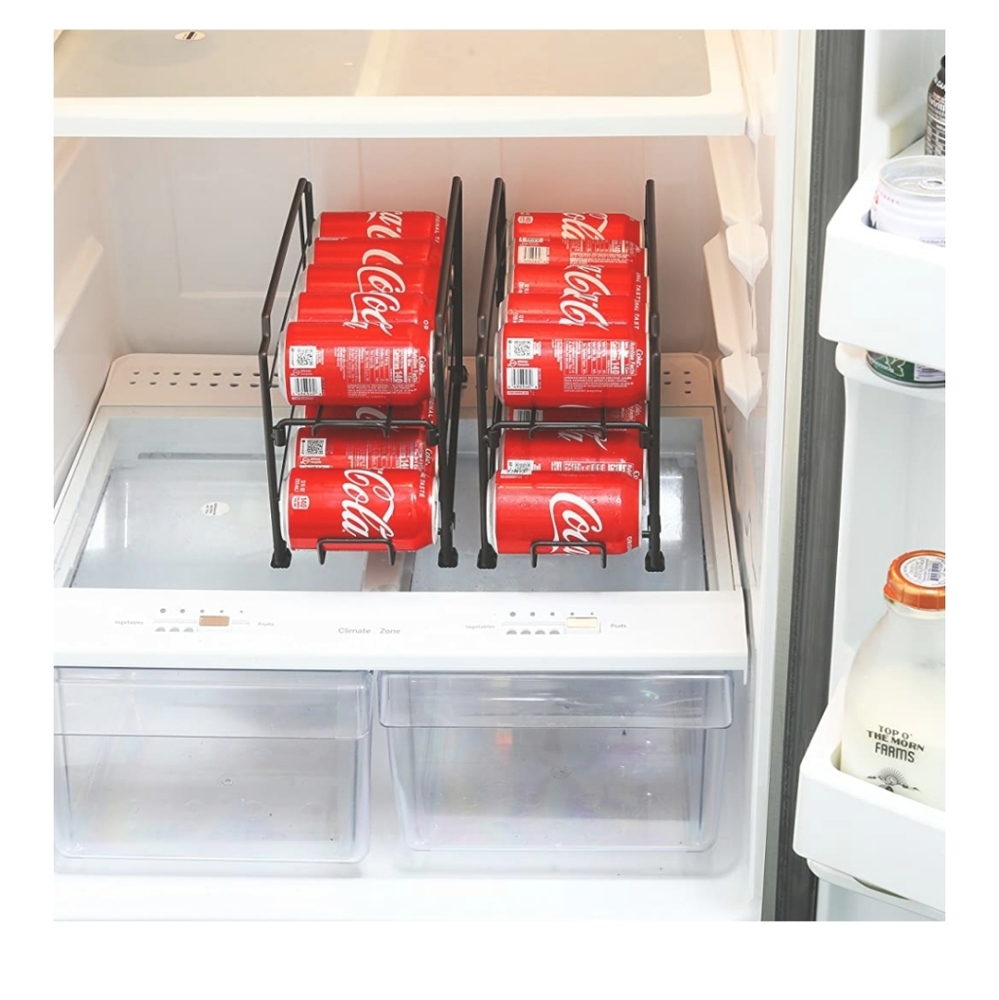 ๐๏ธ 2 Pack Stackable Soda Can Dispenser Rack - Picture 3 of 6